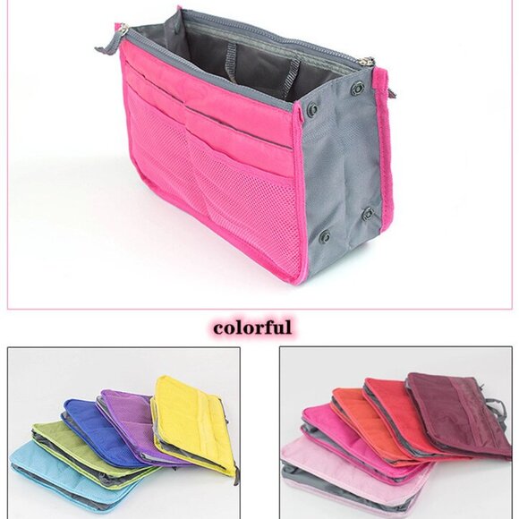 Organizer Insert /For Bags, Drawers Closets, Cosmetics & Supplies - Pink - NWT - Picture 5 of 10